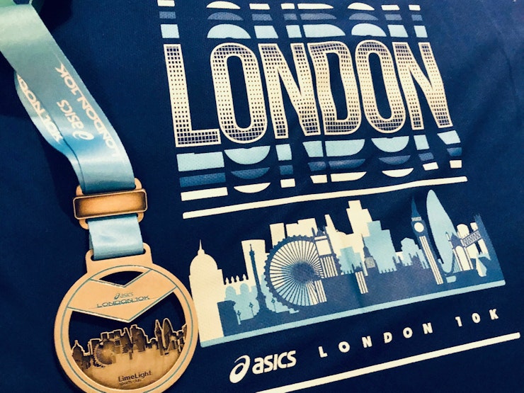 ASICS London 10k Medal