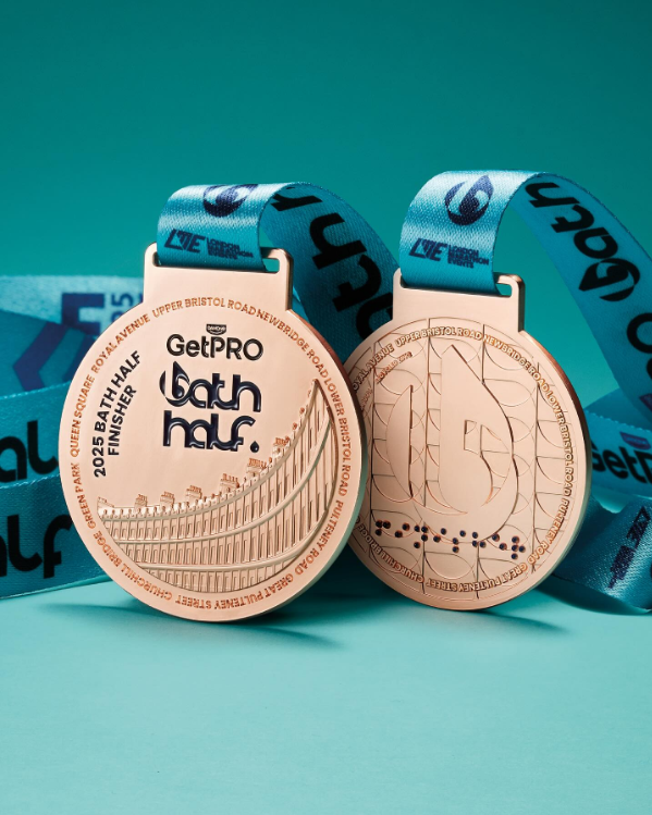 Bath Half 2025 Medal