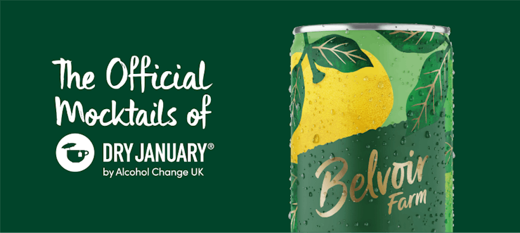 Belvoir Dry Jan Lockup Can White