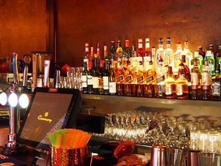 Drinks On A Bar