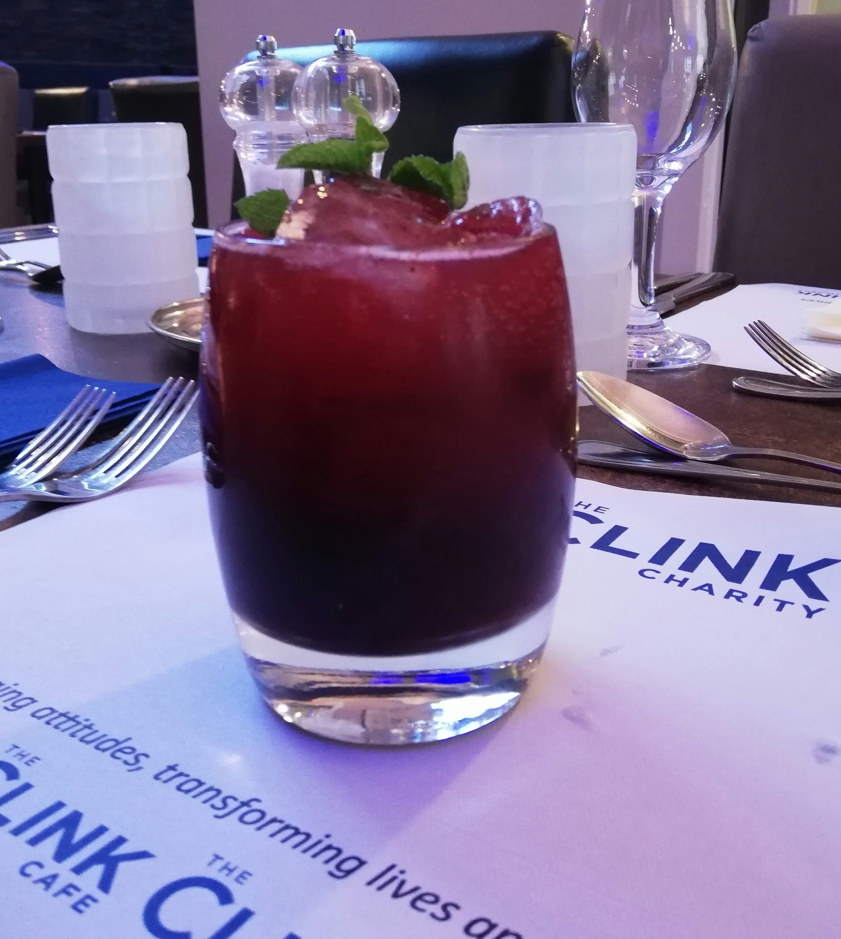 Blueberry and Ginger Mojito