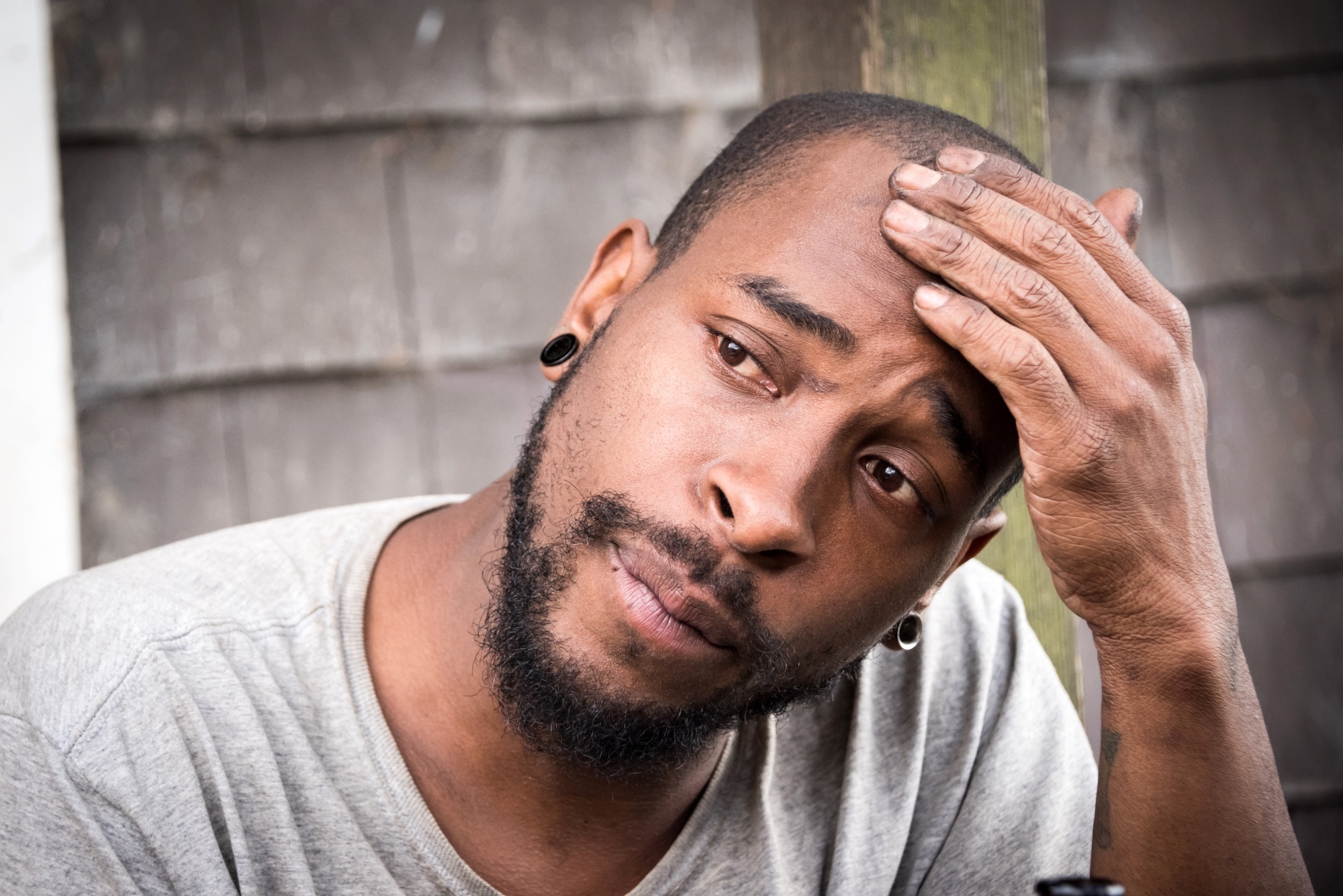 Concerned Afro Caribbean Man Istock 695667354