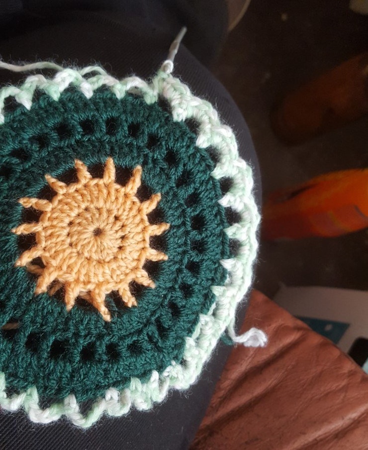 Crochet cropped