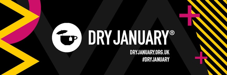 Dry January with web address