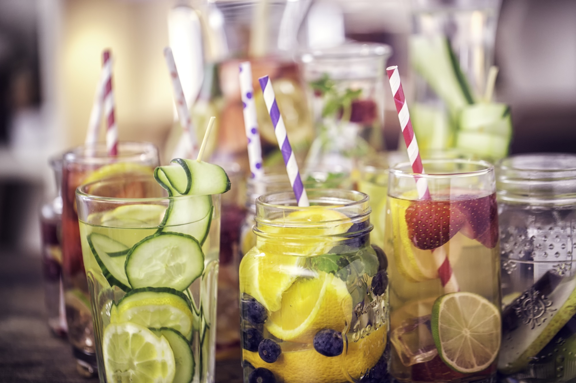 Infused Water With Fresh Fruits Istock 525338134