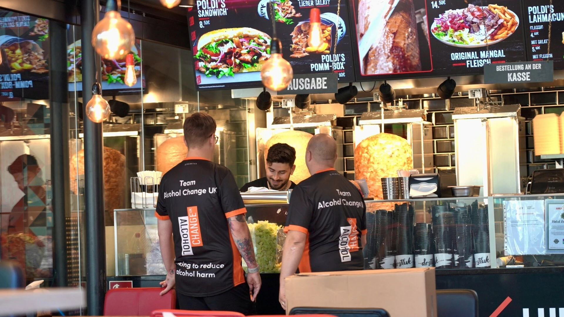 KM team pic in store