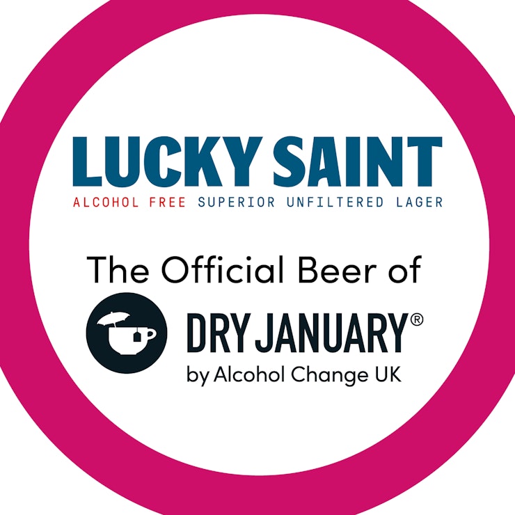 Lucy Saint Official Beer of Dry January
