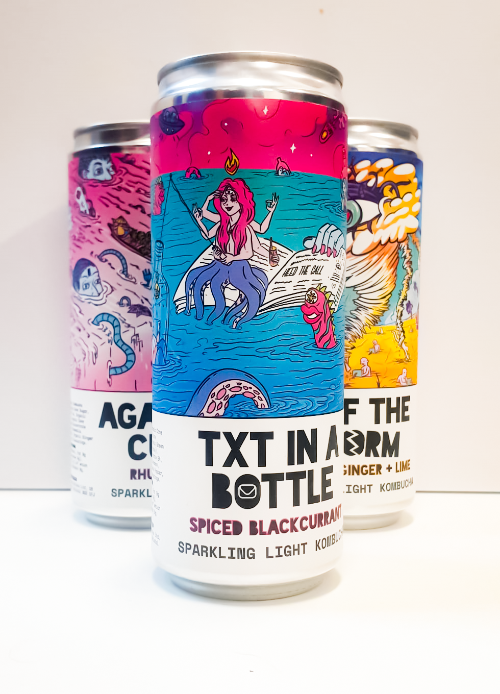 TXT in a Bottle Spiced Blackcurrant