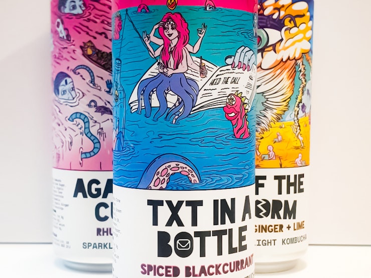 TXT in a Bottle Spiced Blackcurrant