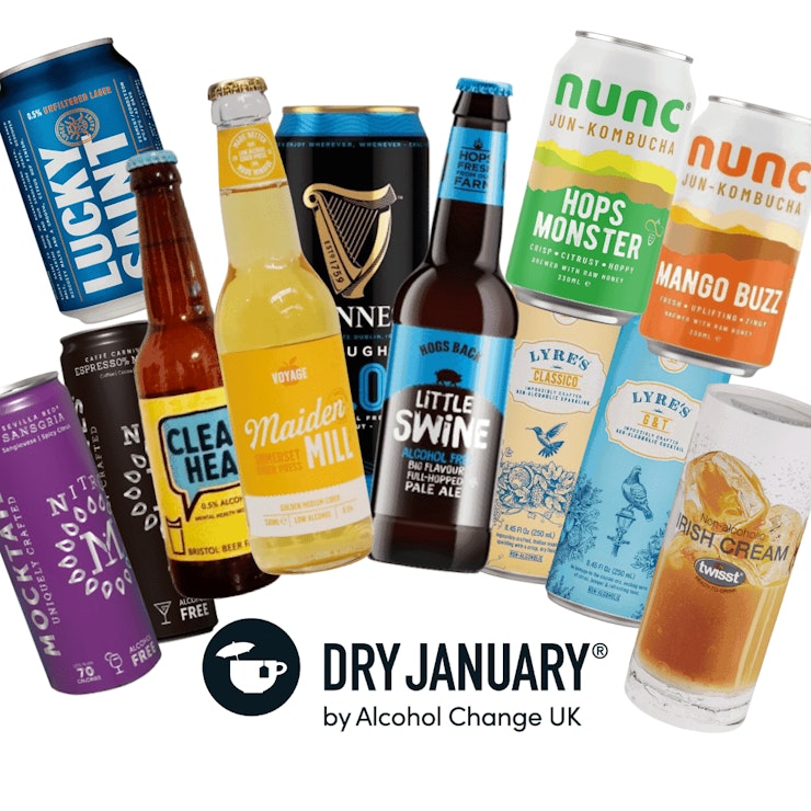 Dry january 12 drinks alcohol free wise pack save 5 3662 p