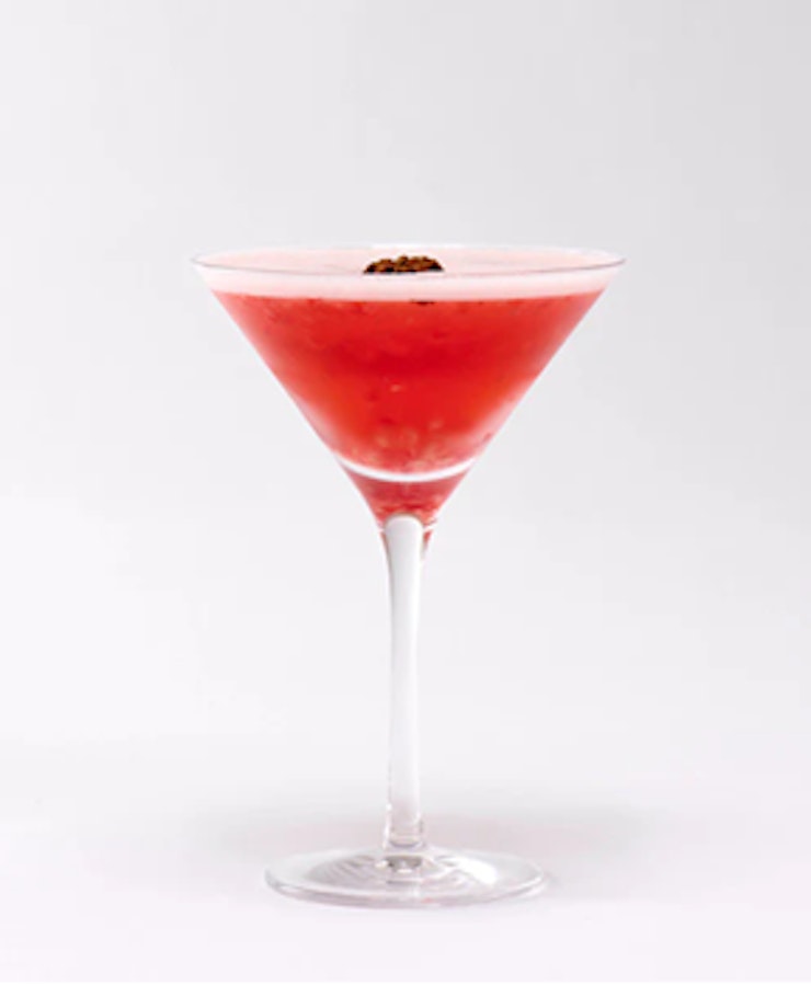Fennel raspberry martini cropped