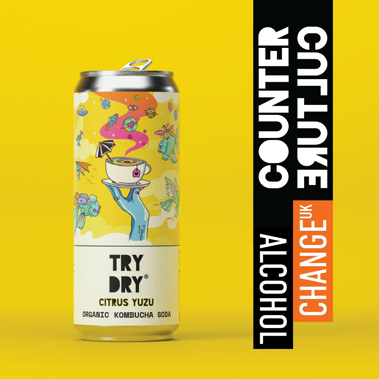 Try dry ac logo yellow square